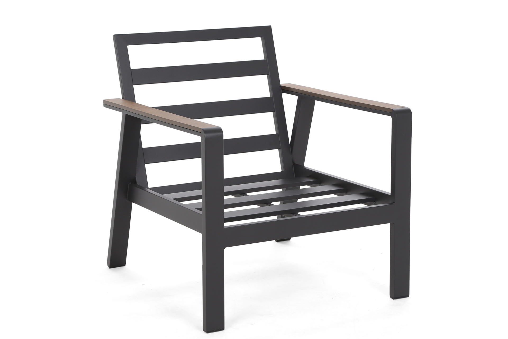 Meble ogrodowe aluminiowe Turyn Dark Grey / Beige Melange