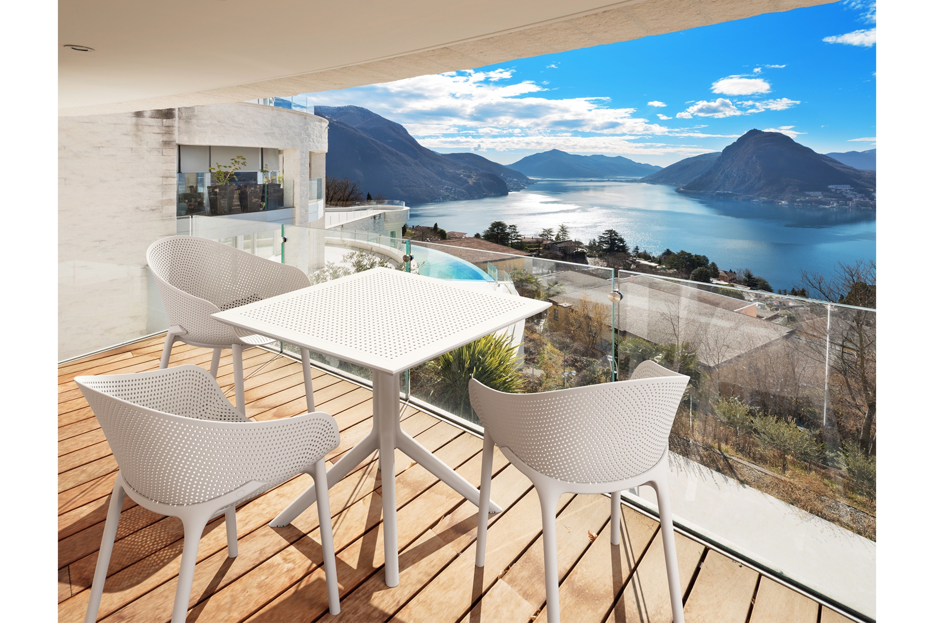 Krzesło Siesta Sky White