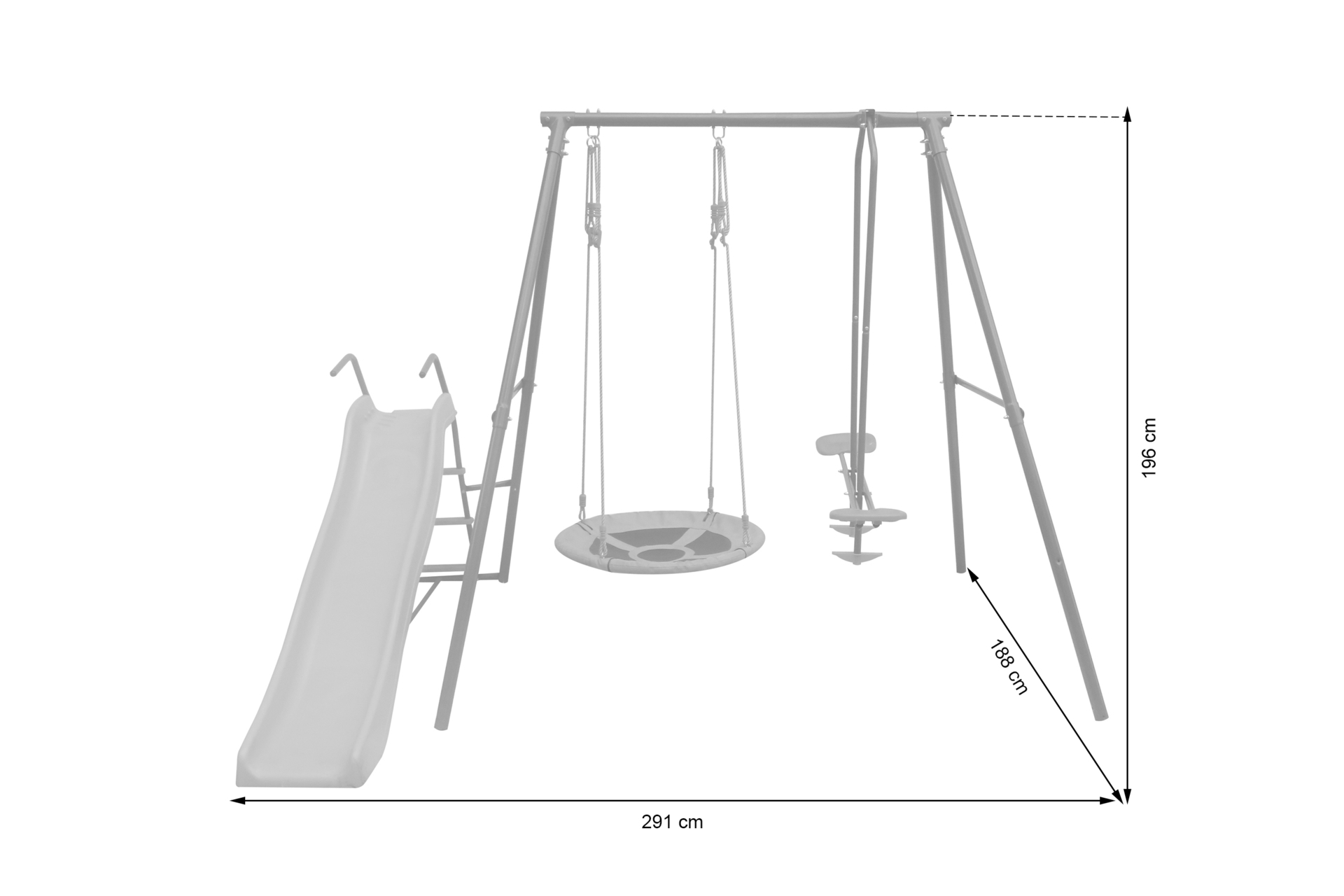 Plac zabaw do ogrodu RGN-03