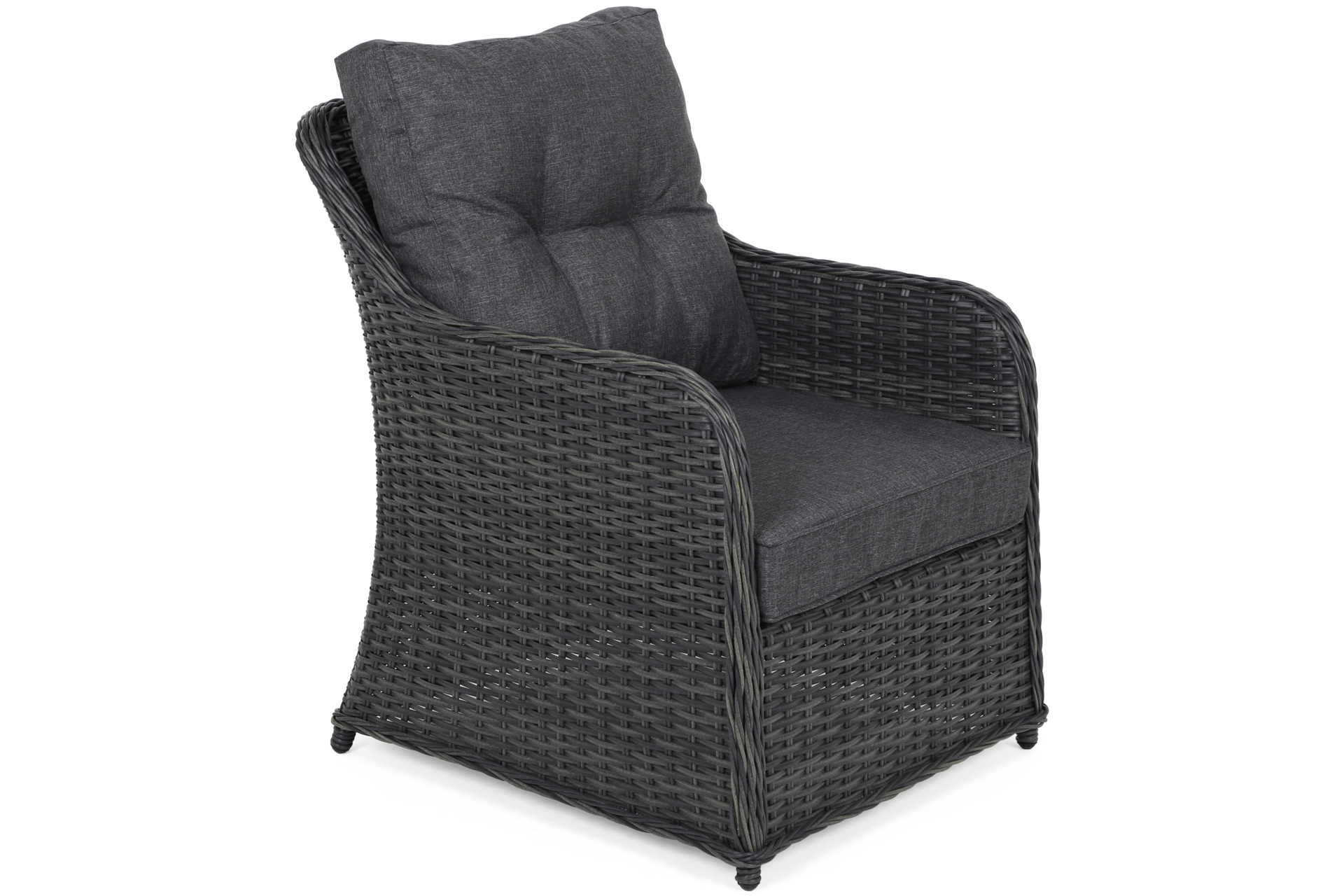 Narożny zestaw mebli ogrodowych Bergamo Grey / Grey Melange