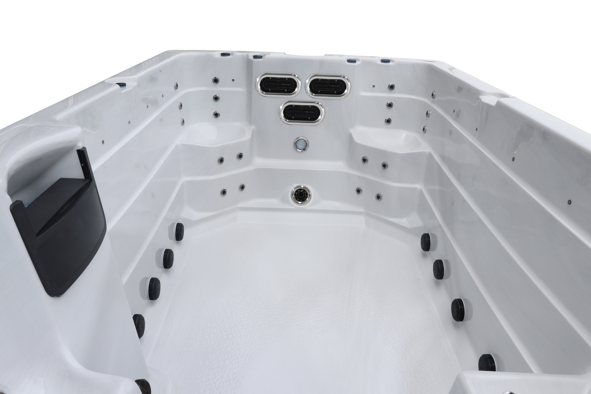 Basen ogrodowy z przeciwprądem i hydromasażem Hanscraft Odin 450 x 228 cm