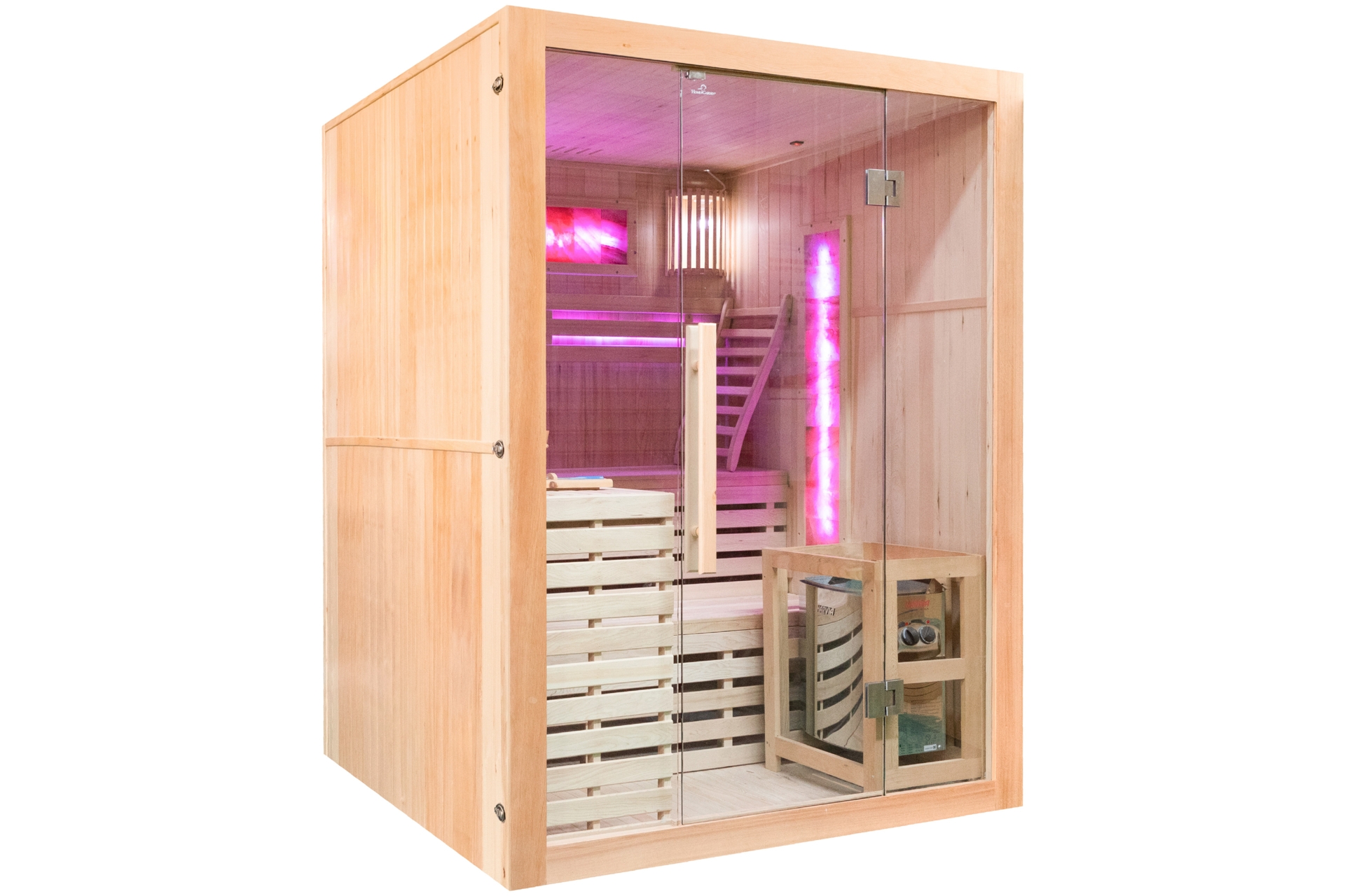 Sauna fińska Nordum Solea R 3-osobowa naturalna