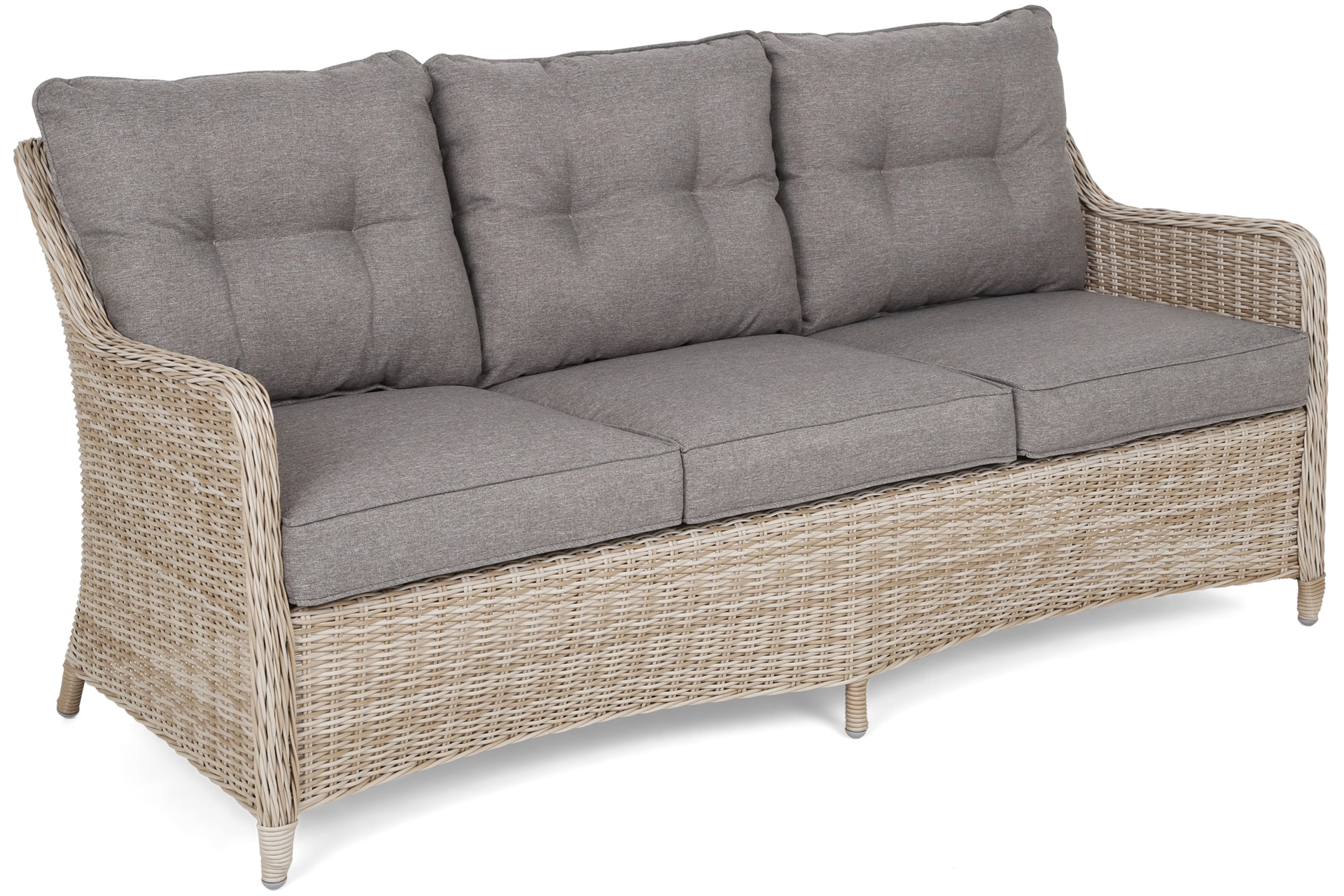 Meble ogrodowe technorattanowe California Beige / Beige Melange