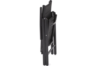 Meble ogrodowe aluminiowe Ibiza 185 cm Black / Black 8+1