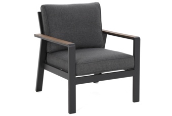 Zestaw mebli aluminiowych Turyn Dark Grey / Grey Melange