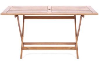 Stół ogrodowy drewniany Akacja Cross 140 cm