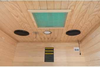 Sauna infrared EA1R White z koloroterapią