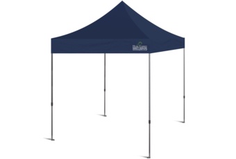 Namiot handlowy 200 x 200 cm granatowy