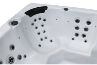 Basen ogrodowy z przeciwprądem i hydromasażem Hanscraft Odin 450 x 228 cm