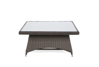 Narożny zestaw mebli ogrodowych Termoli Cloudy Grey / Light Grey