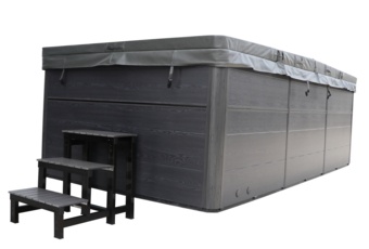 Basen ogrodowy z przeciwprądem i hydromasażem Hanscraft Odin 450 x 228 cm