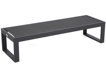 Narożne meble ogrodowe aluminiowe Neapol Grey / Grey Melange II. gatunek