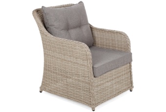 Meble ogrodowe technorattanowe Bergamo Elegant Beige / Beige Melange