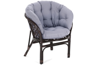 Meble ogrodowe rattanowe Bahama Brown / Grey 3+1