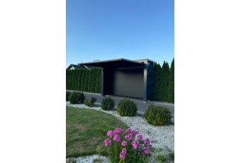 Kuchnia ogrodowa zamykana Island Dibond