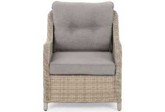 Narożne meble ogrodowe technorattanowe Windsor Beige / Beige Melange