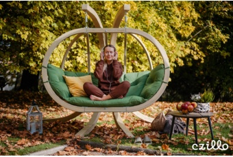 Fotel wiszący Timber Plus O-Zone Premier Green