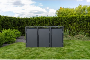 Zabudowa kosza śmietnikowego TOP BOX Basic 3 x 240 l