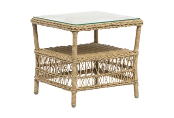 Meble ogrodowe technorattanowe Corfu Natural / Beige