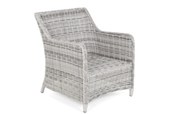 Narożny zestaw mebli ogrodowych prawy California Light Grey / Grey Melange