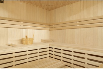 Sauna fińska narożna EA5 z piecem