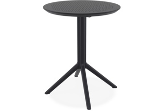 Stół Siesta Sky Folding Ø 60 cm Black
