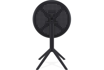 Stół Siesta Sky Folding Ø 60 cm Black