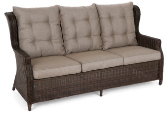 Meble ogrodowe technorattanowe Memfis Brown Mat / Brown Melange