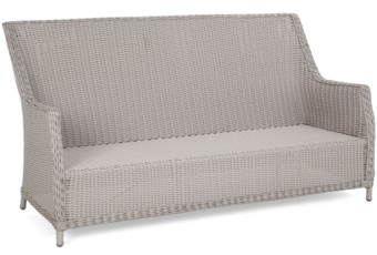 Meble ogrodowe technorattanowe Alicante White / Grey 