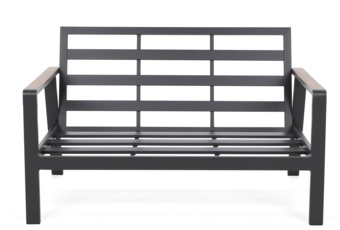 Zestaw mebli aluminiowych Turyn Dark Grey / Grey Melange