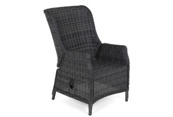 Fotel technorattanowy Bristol Relax Grey / Grey Melange