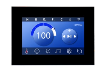 Wanna ogrodowa z hydromasażem Aquess Zenya 5202 Brown 5-osobowa