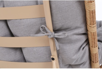 Meble ogrodowe technorattanowe Palermo Beige / Light Grey