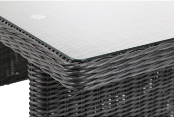 Meble ogrodowe technorattanowe Alicante Grey / Grey Melange