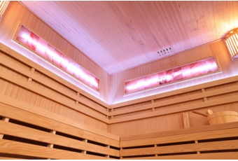 Sauna fińska Nordum Solea Edge 4-osobowa czarna