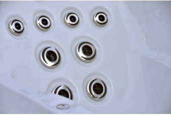 Wanna ogrodowa z hydromasażem Aquess Zenya 5102 6-osobowa