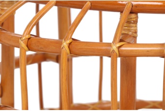 Meble ogrodowe rattanowe Panama Orange / Latte 4+1