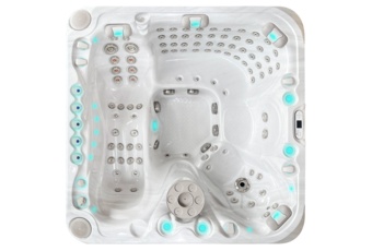 Wanna ogrodowa z hydromasażem Aquess Felicity 7202 5-osobowa