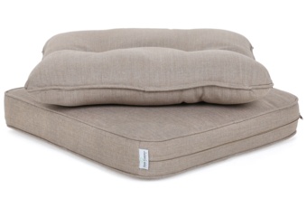 Narożne meble ogrodowe technorattanowe Windsor Brown Mat / Brown Melange