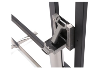 Podstawa do stołu stalowa składana H-6 INOX