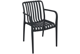 Meble ogrodowe Casablanca 145 cm Grey / Black + Lomi Black 6+1