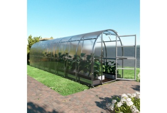 Szklarnia ogrodowa z poliwęglanu Terplant Comfort 2x8 m