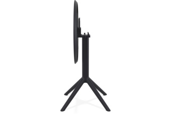 Stół Siesta Sky Folding Ø 60 cm Black