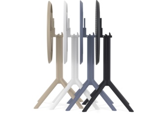 Stół Siesta Sky Folding Ø 60 cm Black