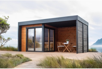 Sauna fińska zewnętrzna Leil® Saunas Patio S Plus 4-osobowa