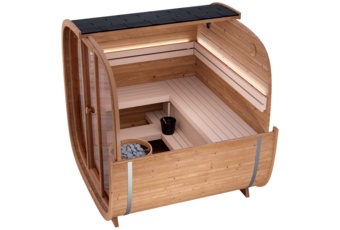 Sauna fińska zewnętrzna Leil® Saunas Dice Solo 5-osobowa