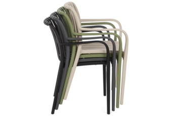 Krzesło ogrodowe Lomi Grey