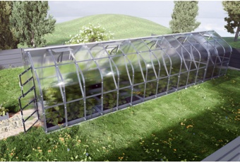 Szklarnia ogrodowa z poliwęglanu Terplant Pro 2,5x10 m