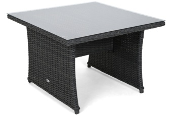 Narożny zestaw mebli ogrodowych Bergamo Grey / Grey Melange
