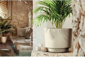 Donica ogrodowa Splito Round Sand 25 l